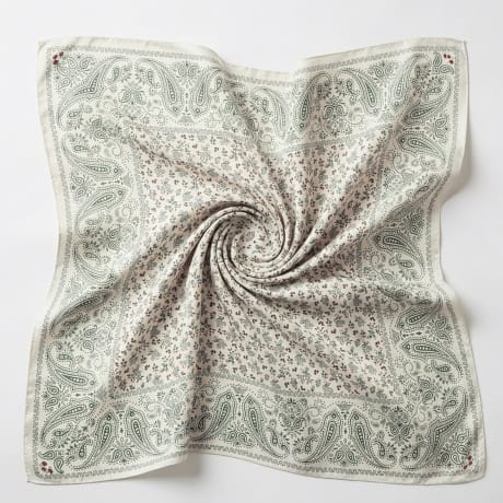 Frilivin - Pañuelo L50 Blanco Verde Bandana