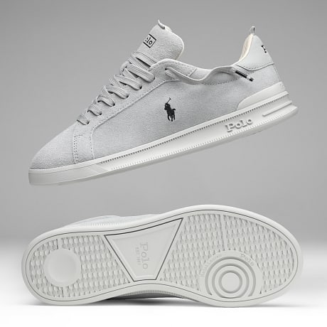 Polo Ralph Lauren - Sneakers Heritage Court Tonal Grey