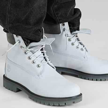 Timberland - Botas Timberland Heritage 6 In Lace Waterproof A41MW Azul Claro Nobuk