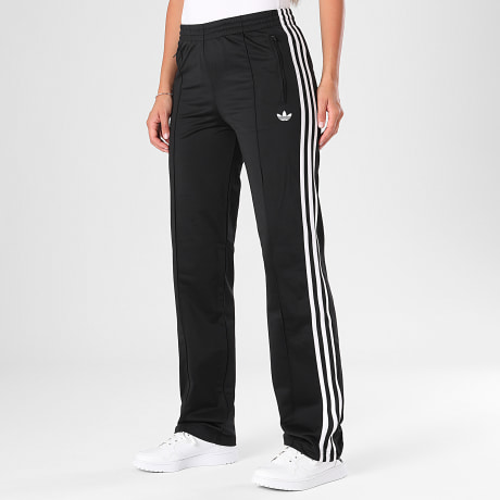 Adidas Originals - Pantalon Jogging A Bandes Femme Firebird Classic KD5575 Noir Blanc