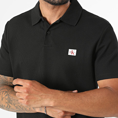 Calvin Klein - Polo de Manga Corta RG217 Negro