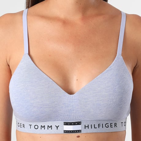Tommy Hilfiger - Sujetador Mujer 5715 Azul Jaspeado