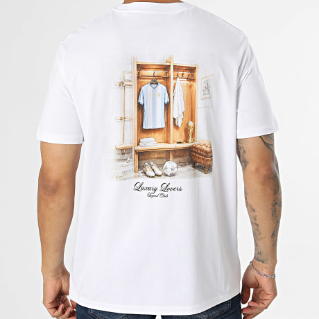 Luxury Lovers - Camiseta Oversize Vestiaire Blanco