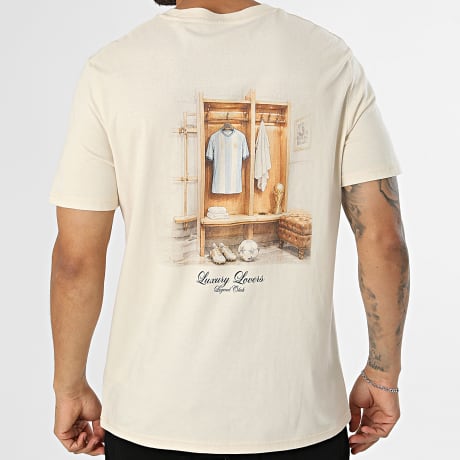 Luxury Lovers - Camiseta Oversize Vestiaire Beige