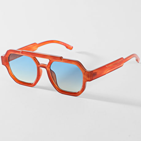 Fins de Séries - Occhiale da sole 897 Camel Blu