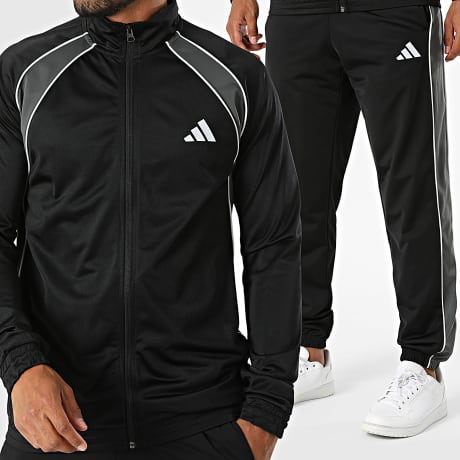 Adidas Sportswear - Ensemble De Survetement Colorblock KH2730 Noir Gris