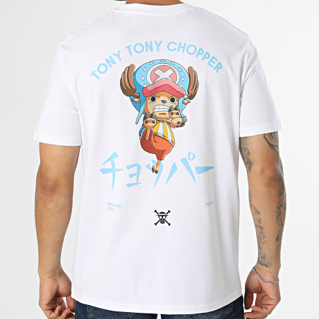 One Piece - Tee Shirt Oversize Jap Chopper Blanc