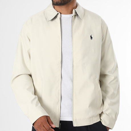 Polo Ralph Lauren - Veste Zippée Original Player Beige Clair