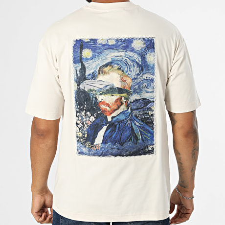 Uniplay - T-Shirt Oversize Serenity Life 1665J Bege