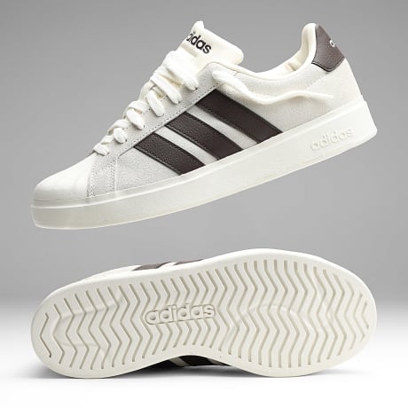 Adidas Sportswear - Baskets Streettalk KJ4834 Off White Dark Brown