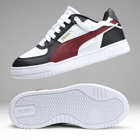Puma - Baskets Femme Caven III Jr 406235 Puma Black Team Red White