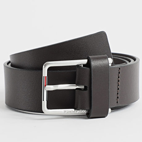 Tommy Jeans - Ceinture Austin 3.5 4459 Marron Foncé