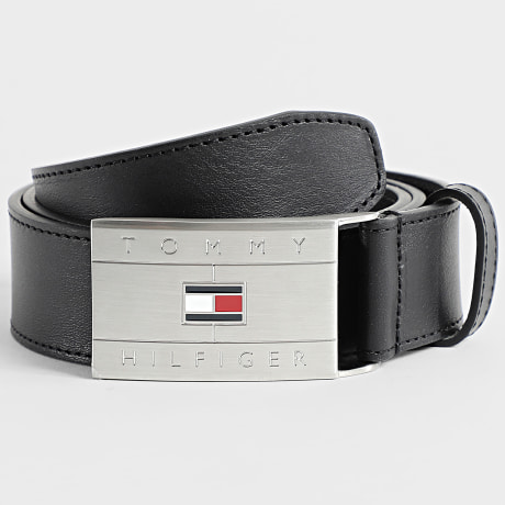 Tommy Hilfiger - Ceinture Flag Plaque 4322 Noir