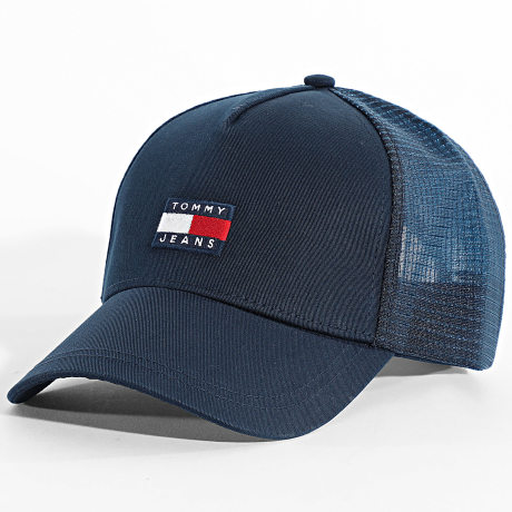 Tommy Jeans - Casquette Trucker Heritage 4202 Bleu Marine