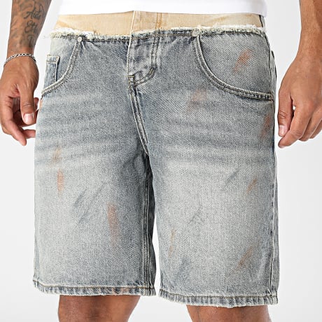 Uniplay - Jean Shorts 528 Dark Blue Camel
