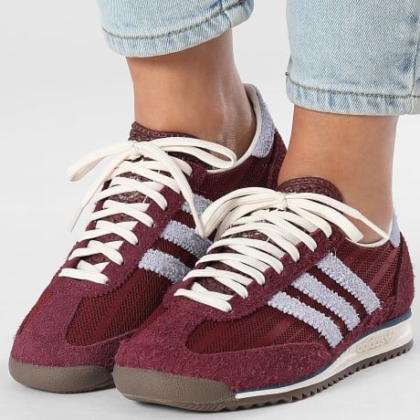 Adidas Originals - Zapatillas Mujer SL 72 OG W KJ4989 Rojo Sombra Azul Tiza Tinta Previamente Usado