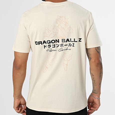 Dragon Ball Z - Camiseta Oversize RPRST Goku Beige