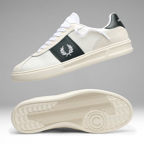 Fred Perry - Baskets Textured Poly B2344 Ecru
