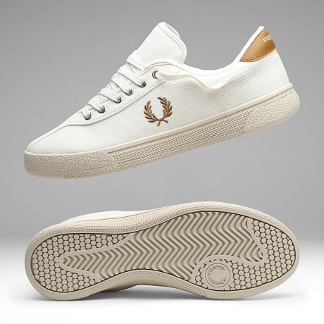 Fred Perry - Baskets Tennis Canvas B2347 Ecru