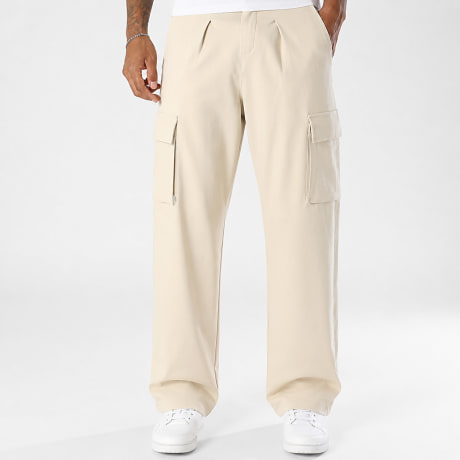 LBO - Pantalón Cargo Elegante 2577 Beige Claro