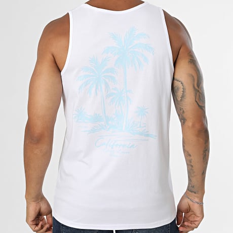 Luxury Lovers - Top California Branco Azul Claro
