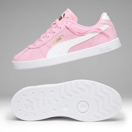 Puma - Baskets Femme Puma Club II Jr 398886 Pink Shimmer Puma White