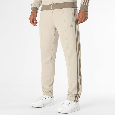 Adidas Originals - Pantalon Jogging A Bandes Beckenbauer TP KT5050 Beige