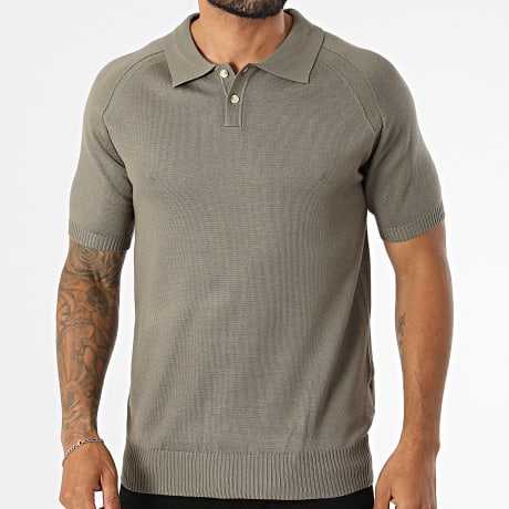 Frilivin - Polo Kurzarm Maschen 610 Khaki-Grün