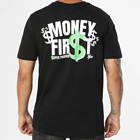 Super Prodige - Oversize T-Shirt Money First Schwarz