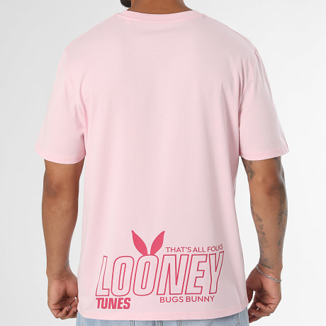 Looney Tunes - Camiseta Low Rosa Claro