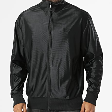 Adidas Originals - Chaqueta con cremallera Firebird Metallic KE4163 Negro