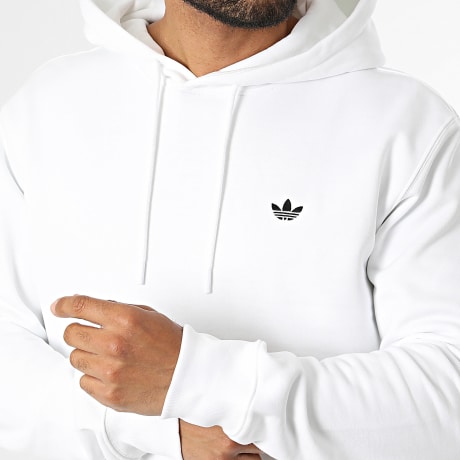 Adidas Originals - Sweat Capuche Trefoil Essentials KS9806 Blanc