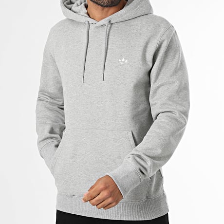 Adidas Originals - Sweat A Capuche Trefoil Essentials KS9807 Gris Chiné