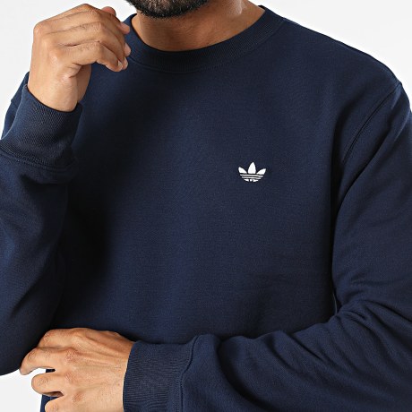 Adidas Originals - Sweat Crewneck Trefoil Essentials KS9812 Bleu Marine