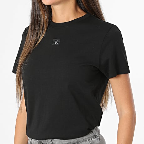 Calvin Klein - Tee Shirt Femme 227G Noir