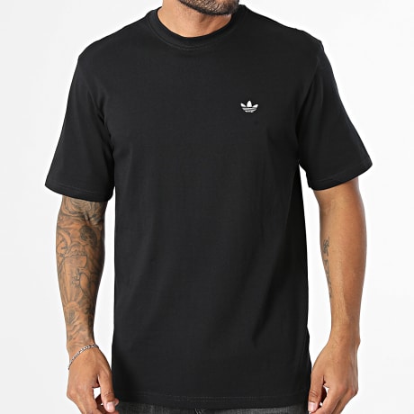 Adidas Originals - Tee Shirt Manches Courtes Trefoil Essentials KS8890 Noir