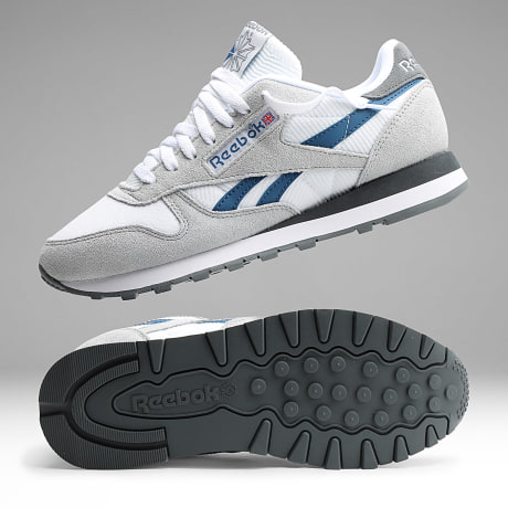 Reebok - Sneakers Classic Leather 100245032 White Grey Blue