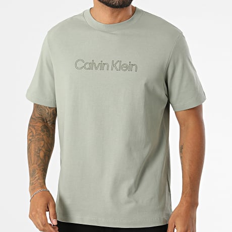 Calvin Klein - Tee Shirt 812G Vert Kaki