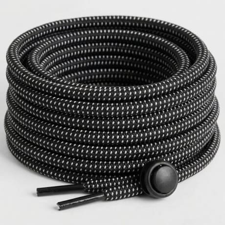 Classic Series - Trail Stopper Black Round Laces