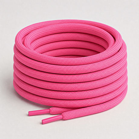 Classic Series - Thick Round Laces Fluorescent Pink