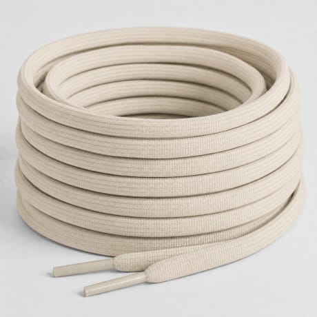 Classic Series - Oval Laces Light Beige