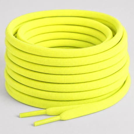 Classic Series - Oval Laces Neon Yellow