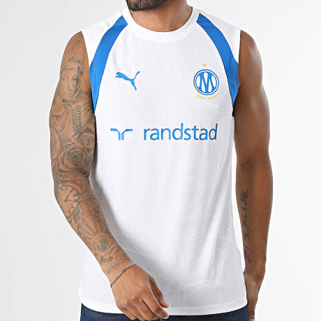 Puma - Maillot de foot Débardeur OM 786416 Blanc