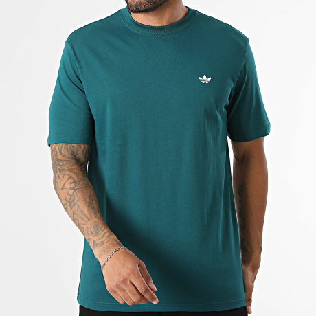 Adidas Originals - Tee Shirt Trefoil Essentials KV9316 Vert