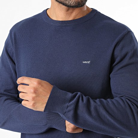 Levi's - Pull Homme A7207 Bleu Marine