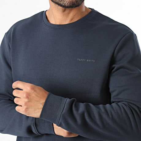 Teddy Smith - Hoodie Crewneck Nark 10816922D Marineblauw
