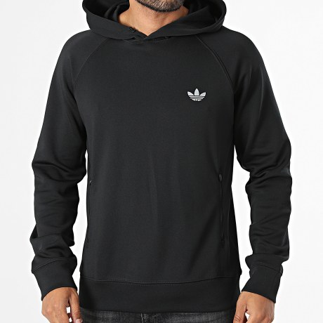Adidas Originals - Sweat A Capuche Trefoil Essentials KZ2004 Noir