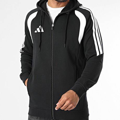 Adidas Sportswear - Sweat Capuche Zippé Tiro 26L KF3321 Noir