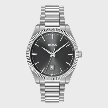 BOSS - Horloge Cheswick 1514309 Zilver Zwart