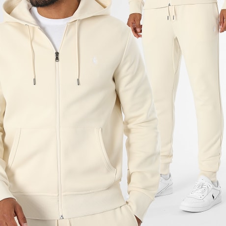 Polo Ralph Lauren - Ensemble De Survetement Original Player Beige Clair